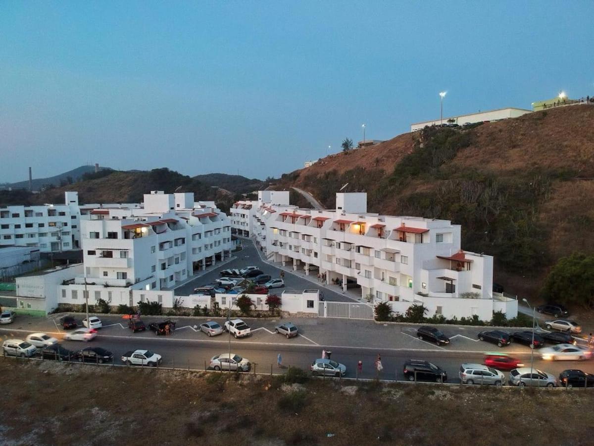 Apto Na Orla Da Praia Grande Com Piscina E Garagem Арраял-ду-Кабу Экстерьер фото